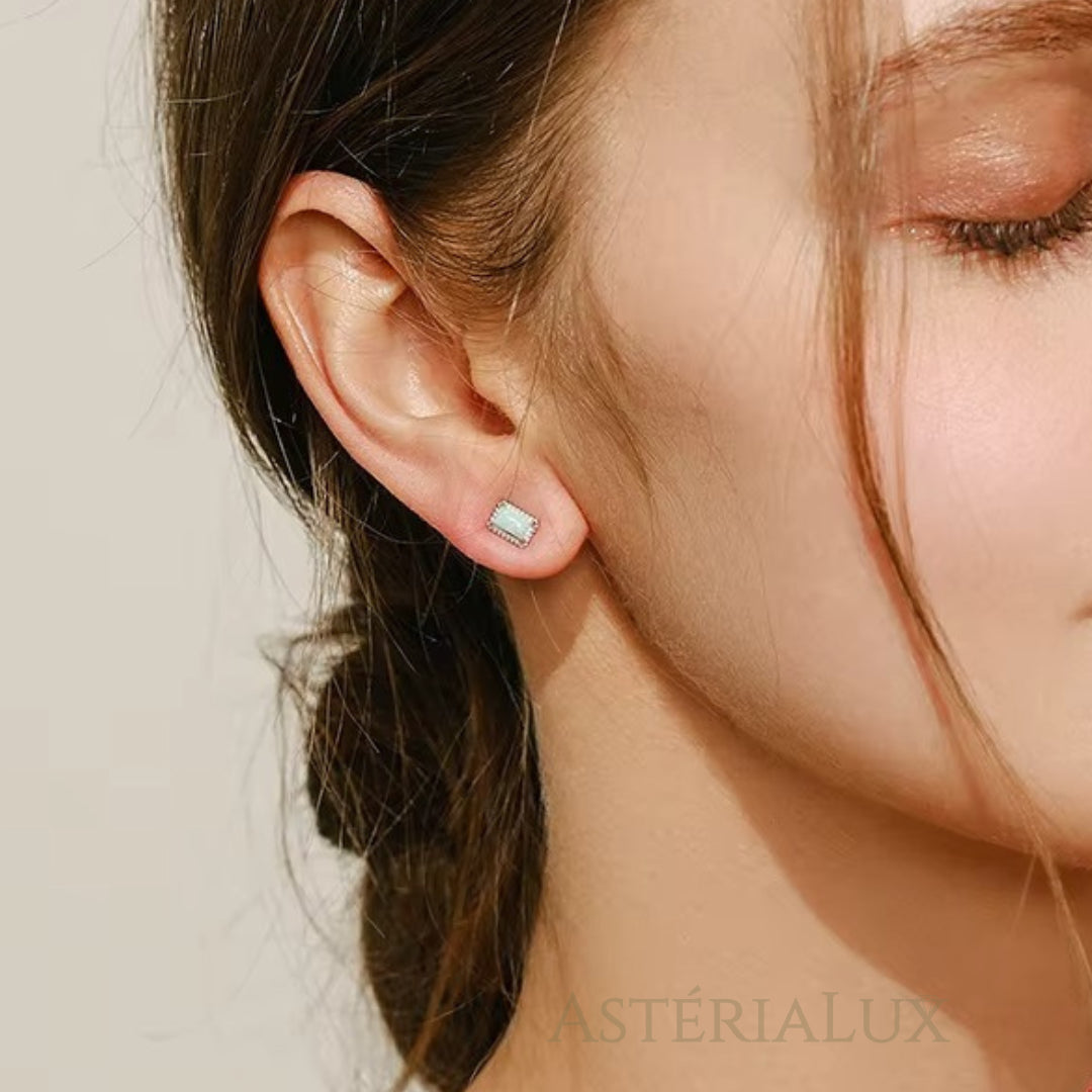 Conjunto de Jóias com Opala - Luxo e Elegância em Prata 925