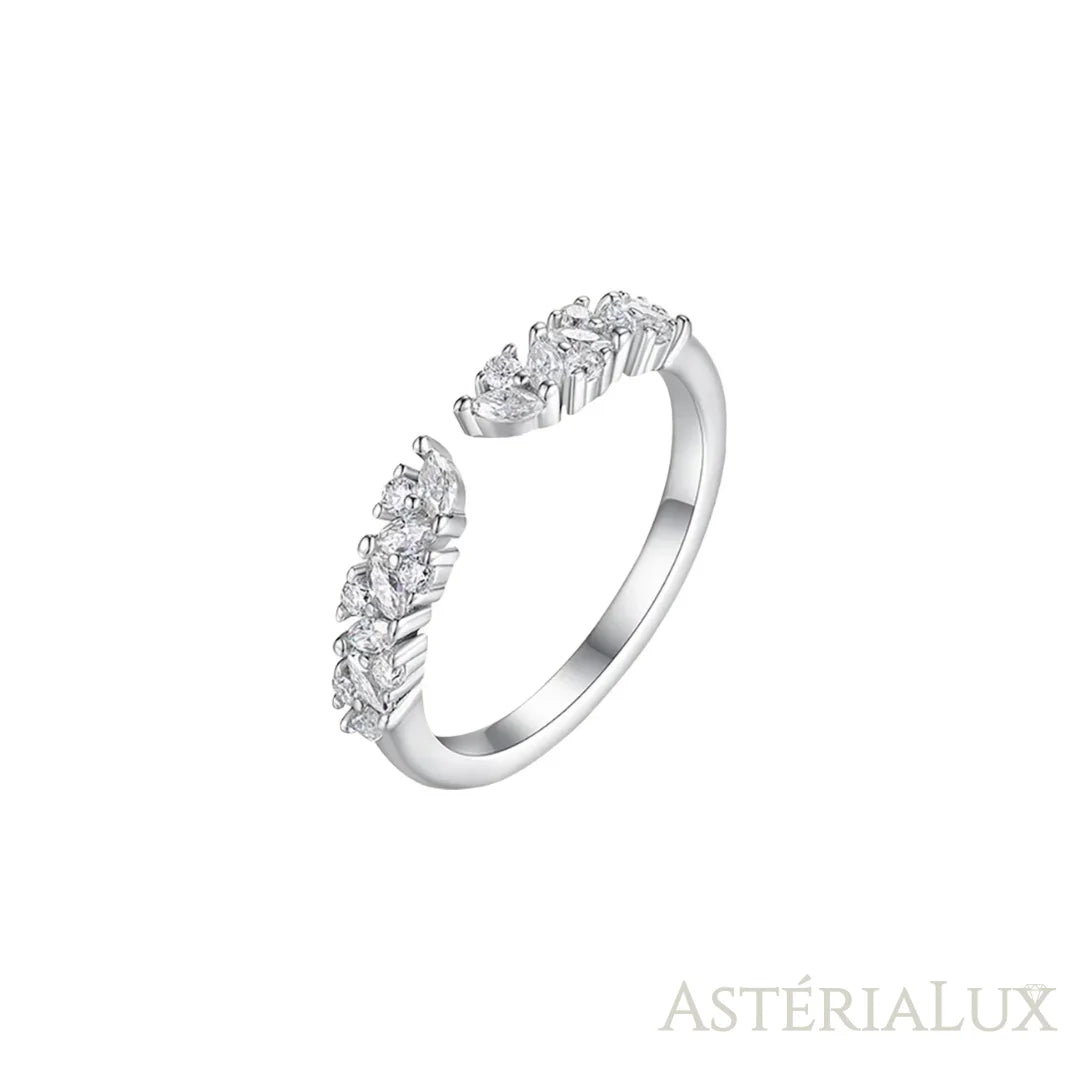 Anel de Noivado Moissanite Marquise 3ct em Prata 925