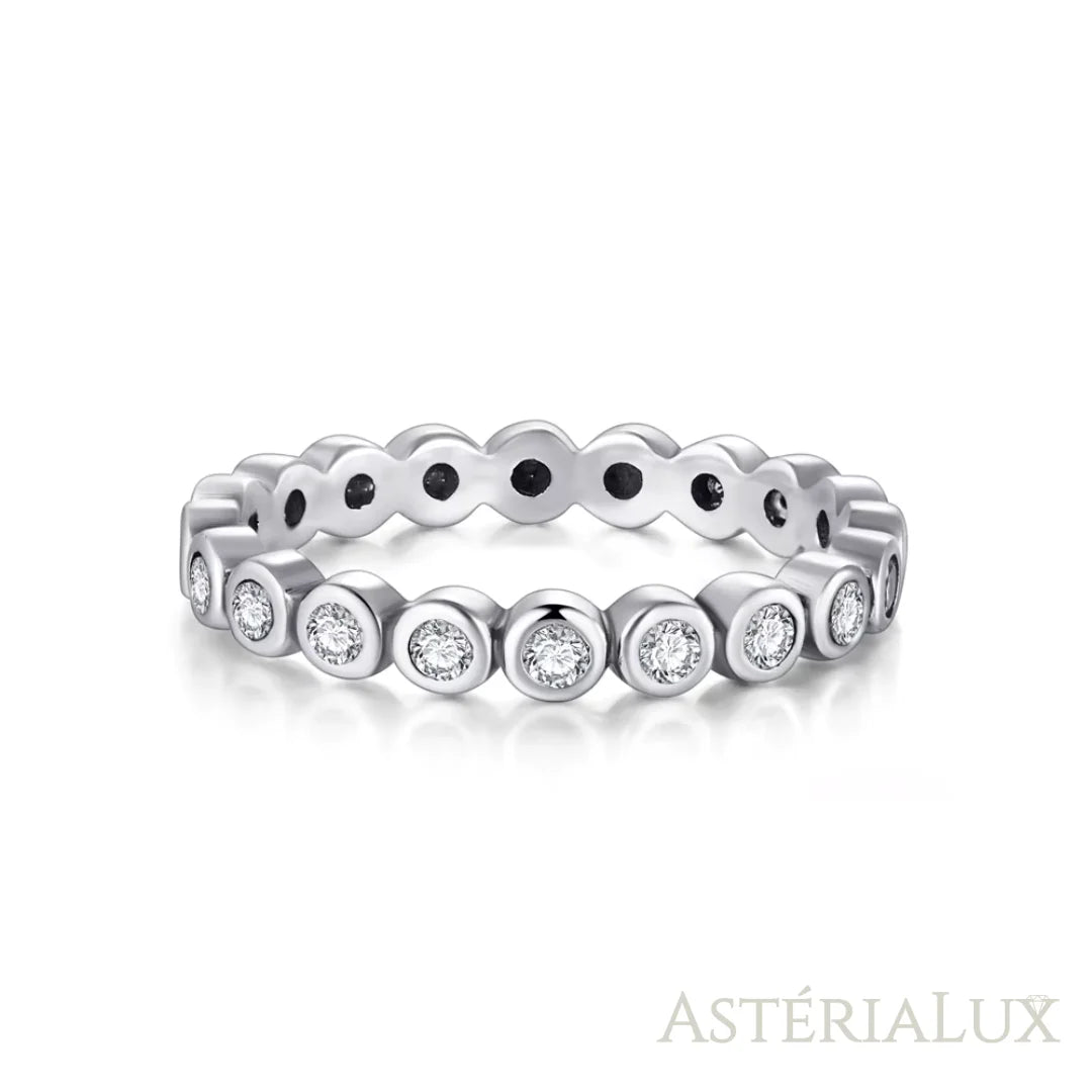Anel Starshine com Zircão de Prata 925