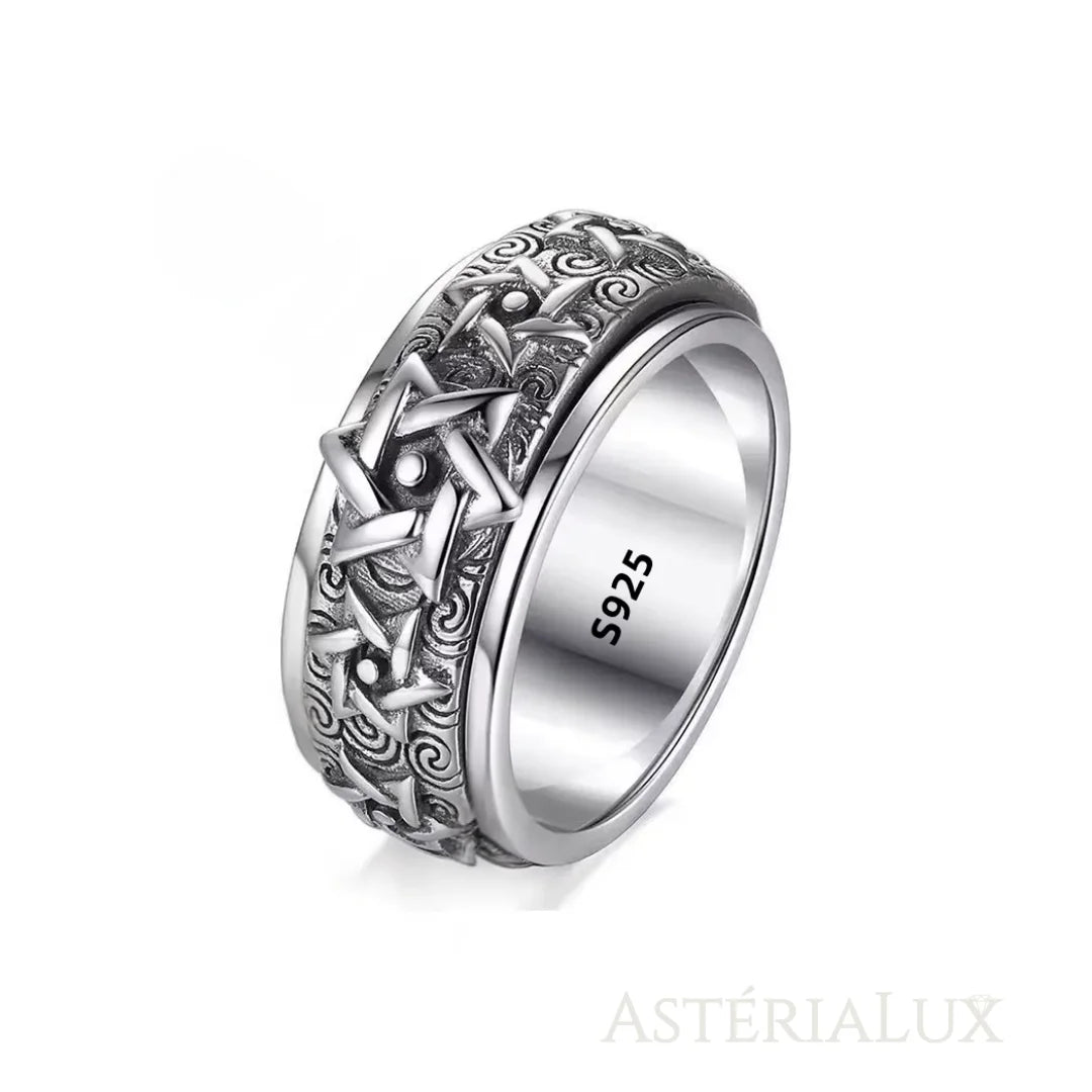 Anel Estelar Arcano de Prata 925