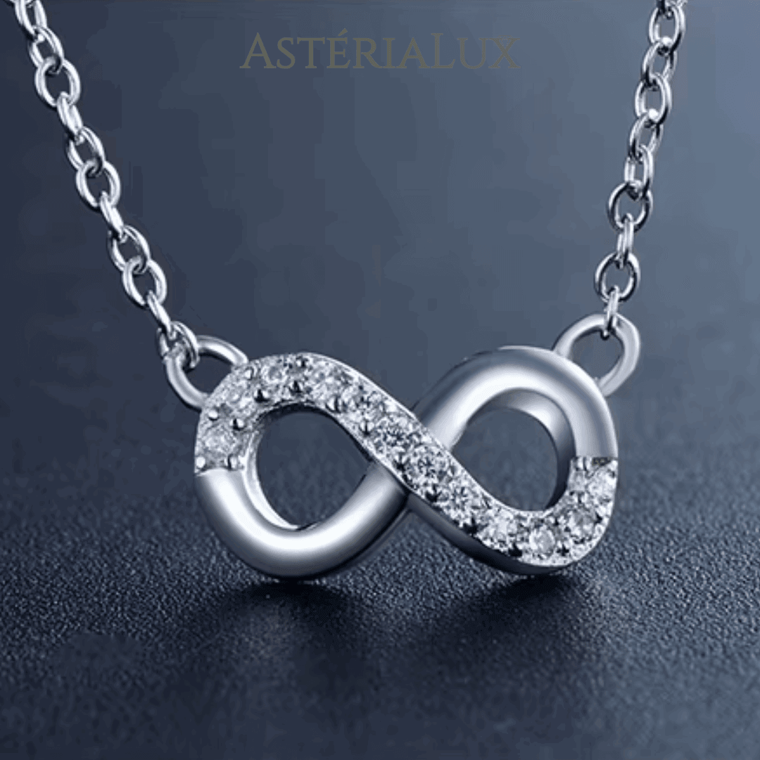 Conjunto de Jóias Infinito em Prata 925