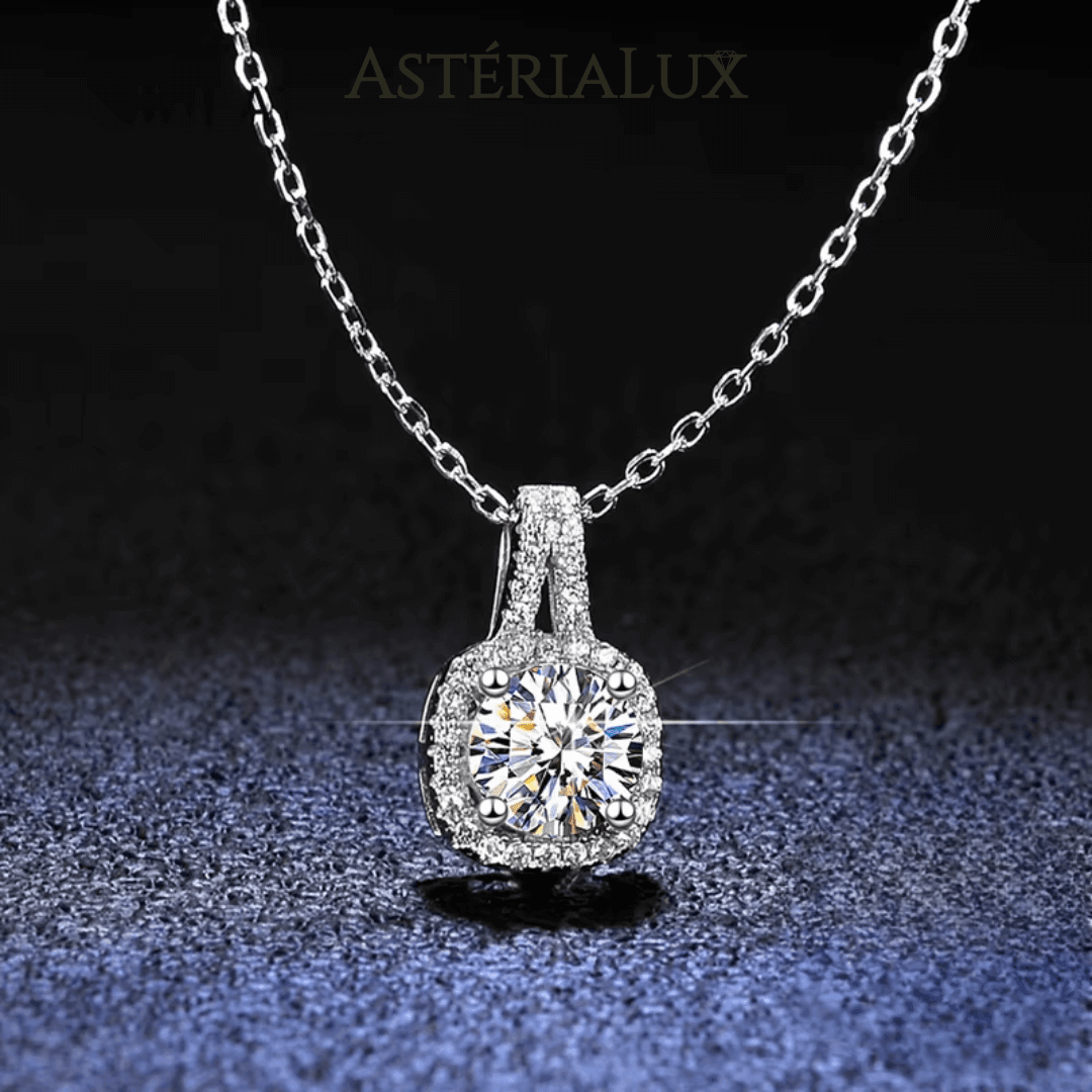 Conjunto de Jóias Moissanite em Prata 925
