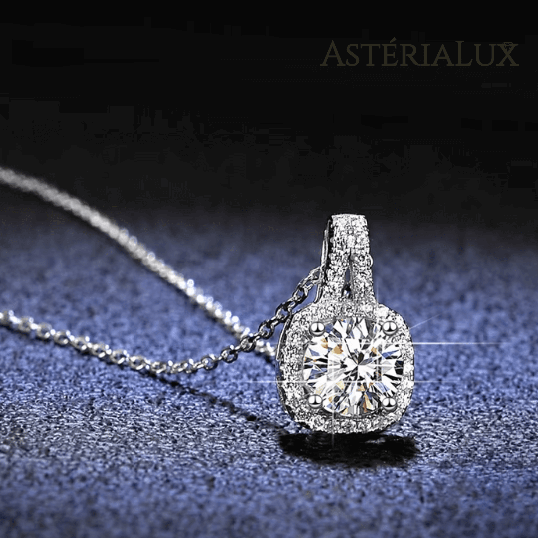 Conjunto de Jóias Moissanite em Prata 925