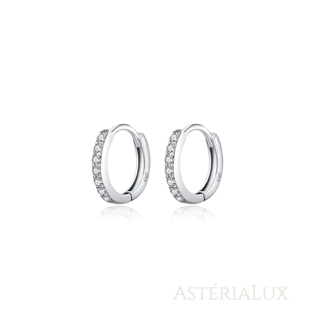 Conjunto de Joias Elegância Clássica Moissanite Prata 925