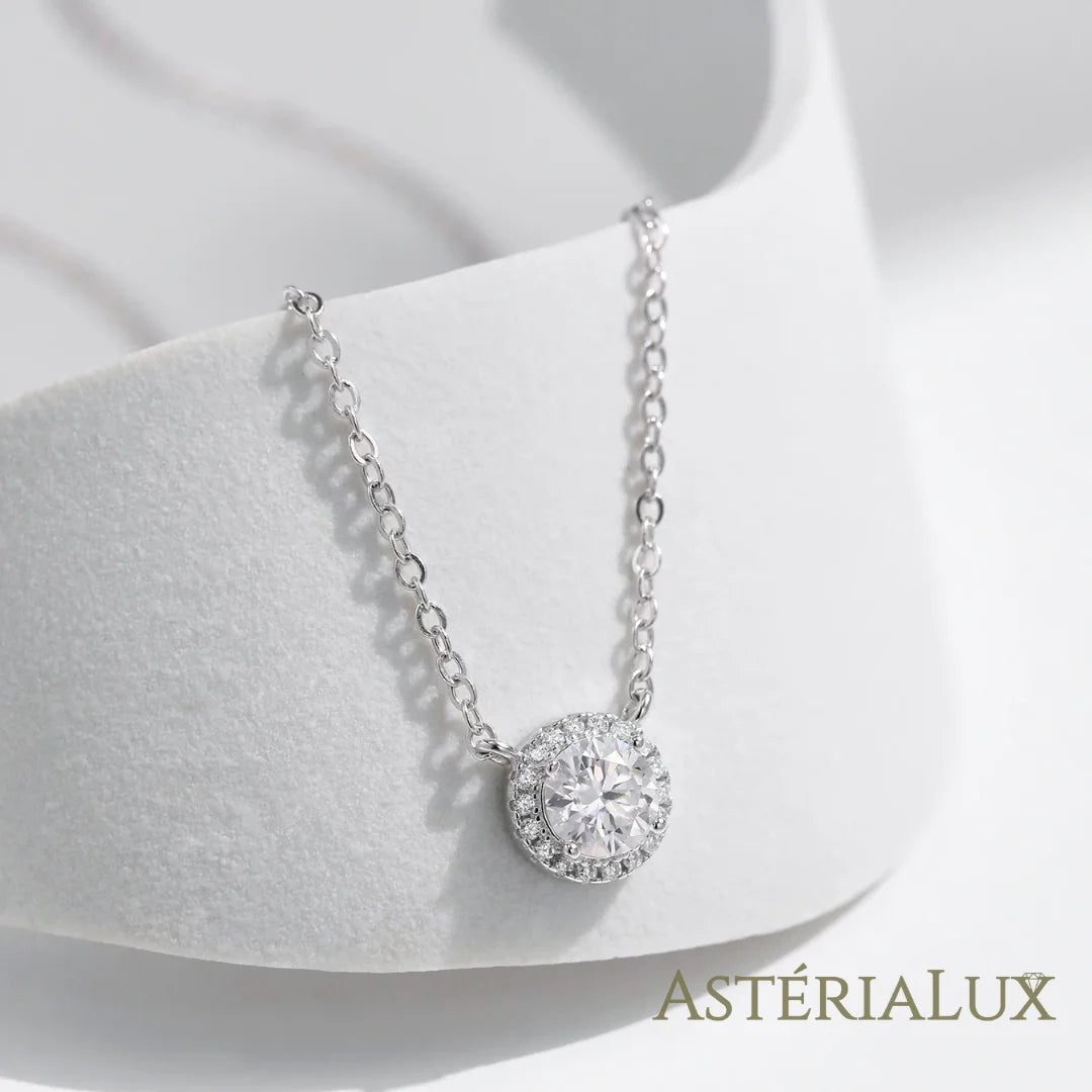 Conjunto de Joias de Luxo Moissanite em Prata 925