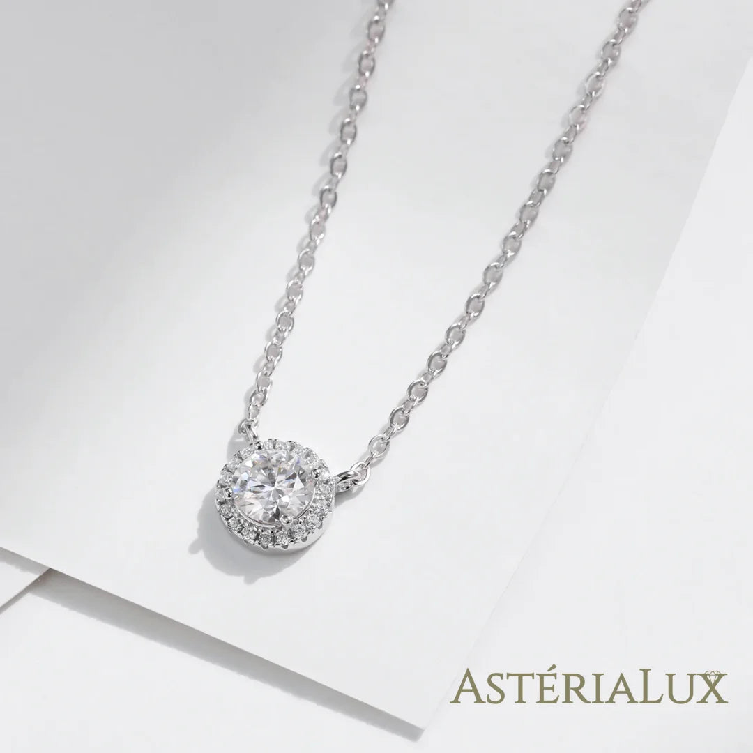 Conjunto de Joias de Luxo Moissanite em Prata 925