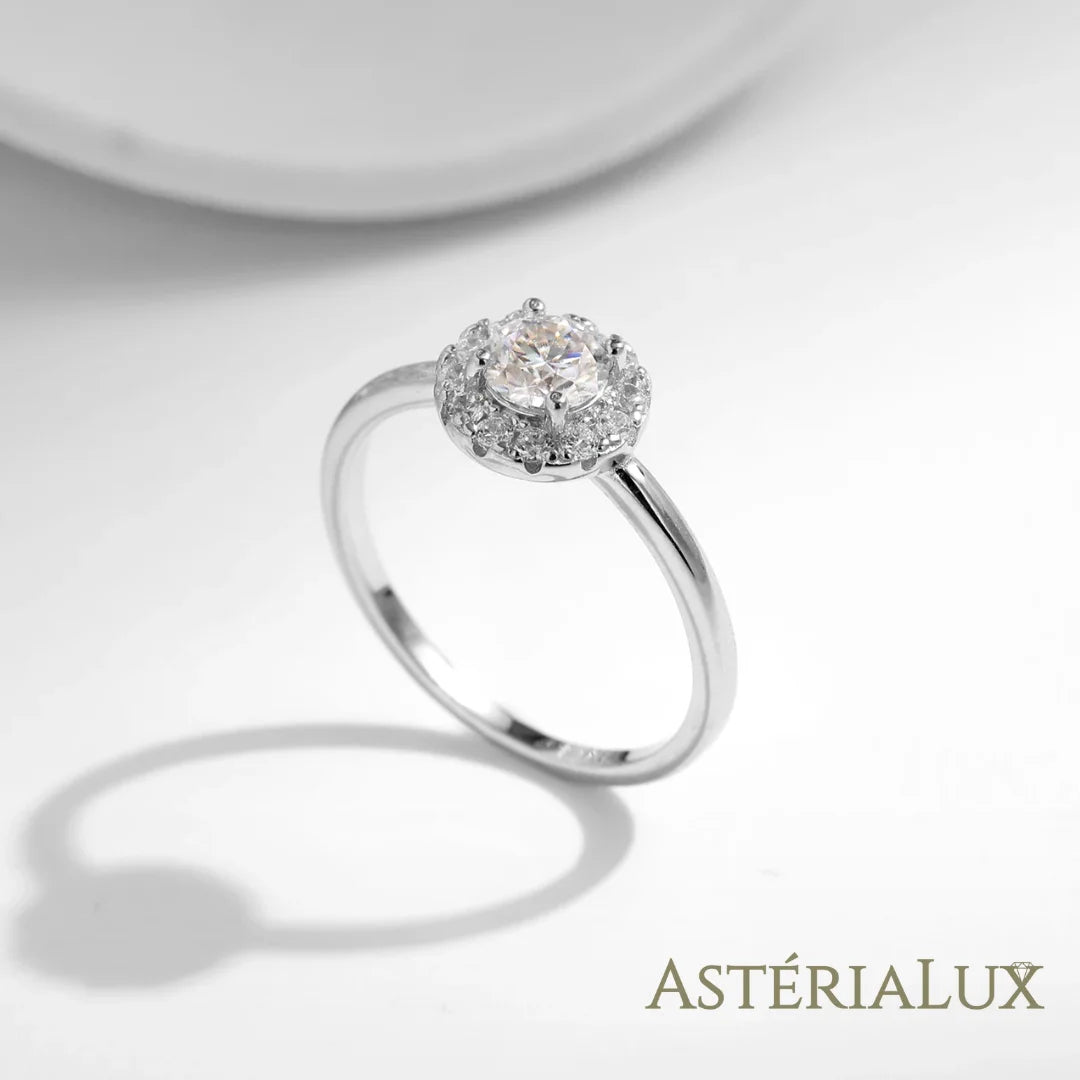 Conjunto de Joias de Luxo Moissanite em Prata 925