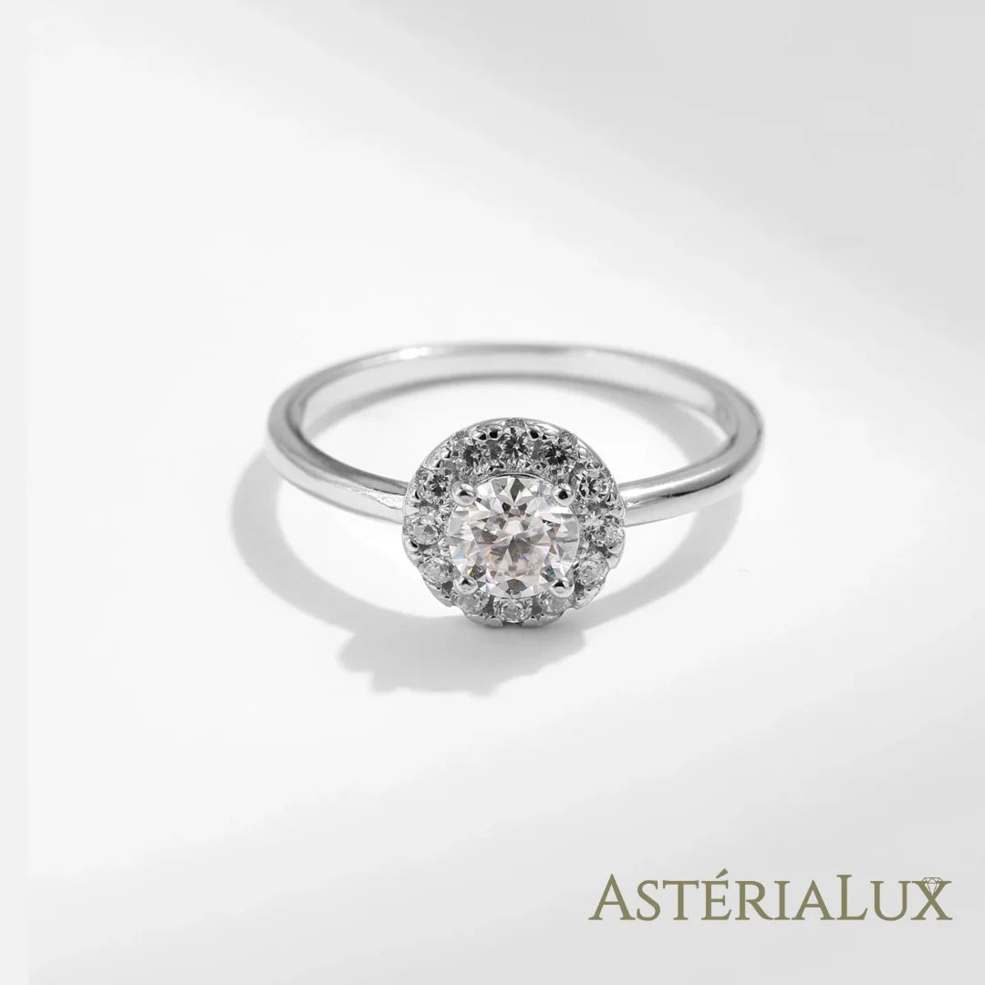 Conjunto de Joias de Luxo Moissanite em Prata 925