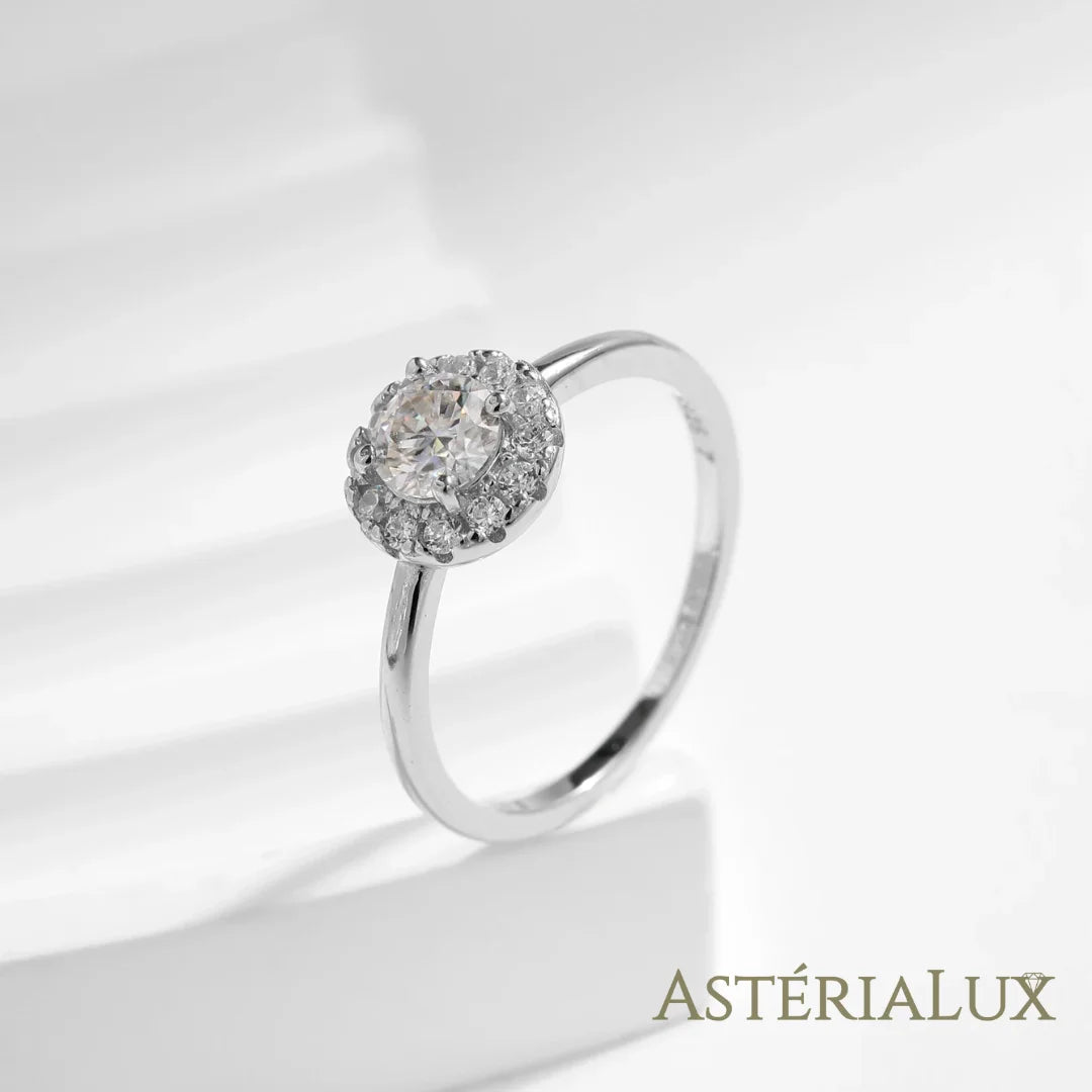 Conjunto de Joias de Luxo Moissanite em Prata 925