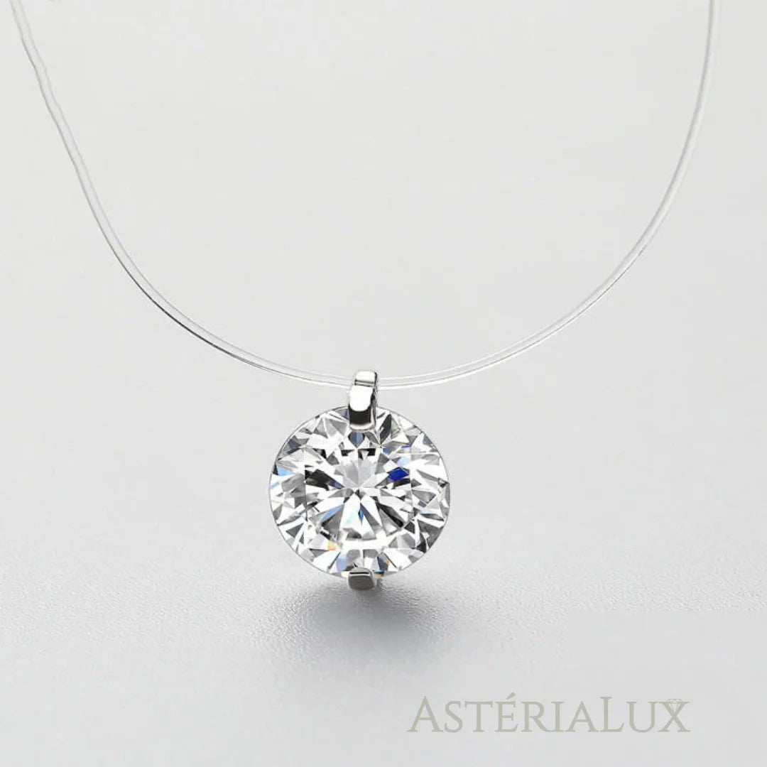 Colar Choker de Prata Esterlina 925 com Zircão