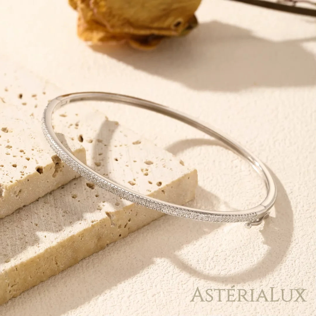 Pulseira Luxuosa com Zircônia Cúbica em Prata 925