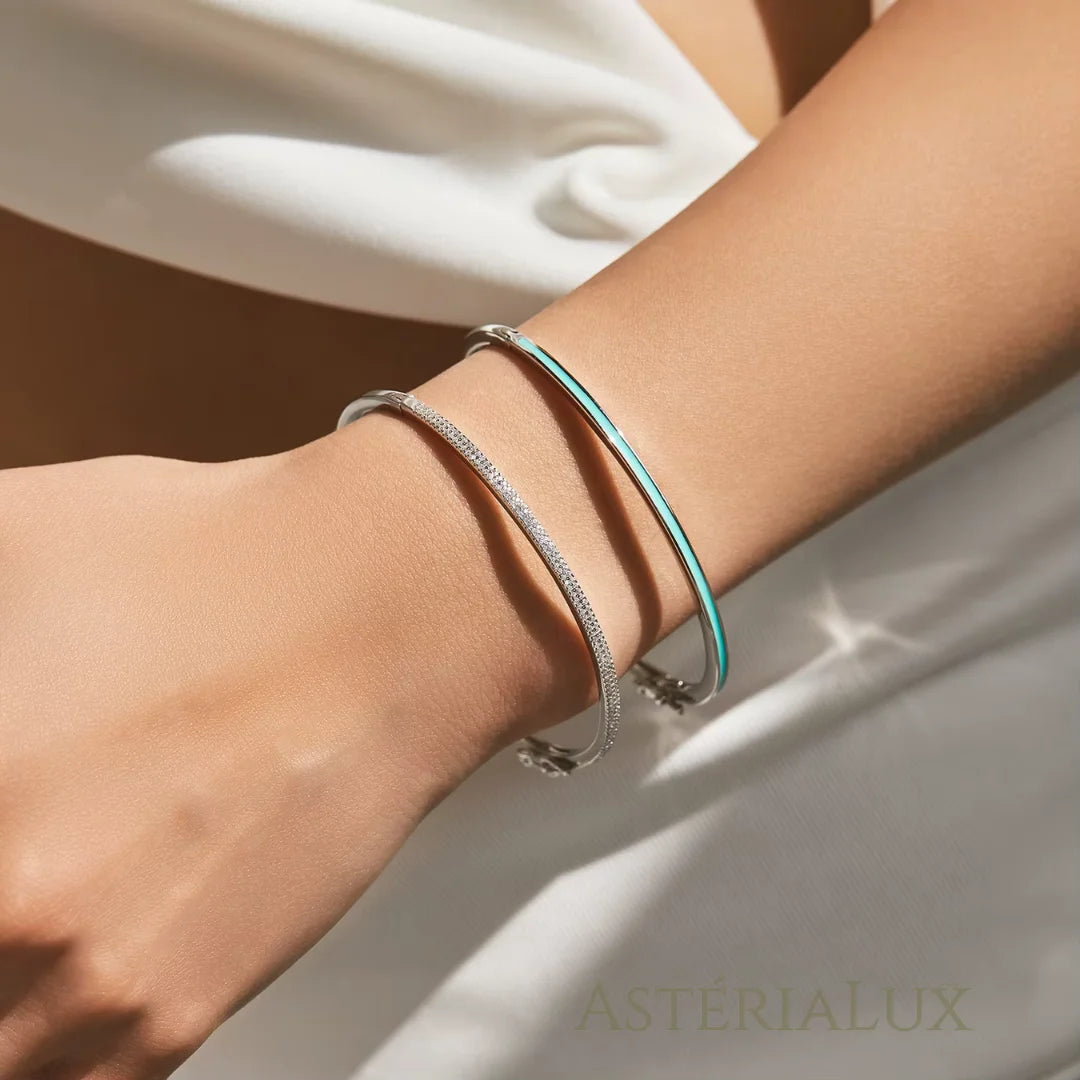 Pulseira Luxuosa com Zircônia Cúbica em Prata 925