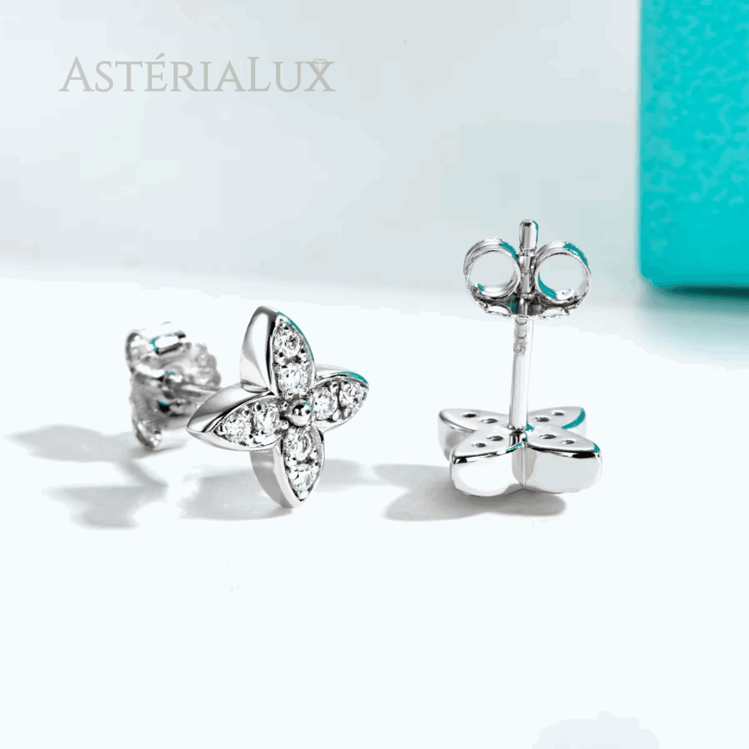 Brincos Cruz Moissanite em Prata 925