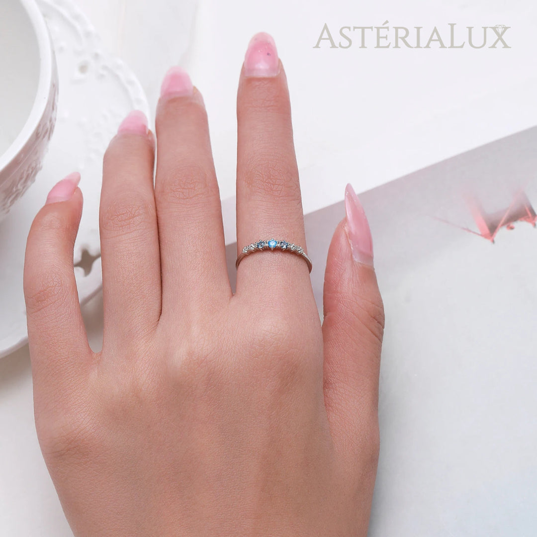 Conjunto de Joias Essência Azul em Prata 925