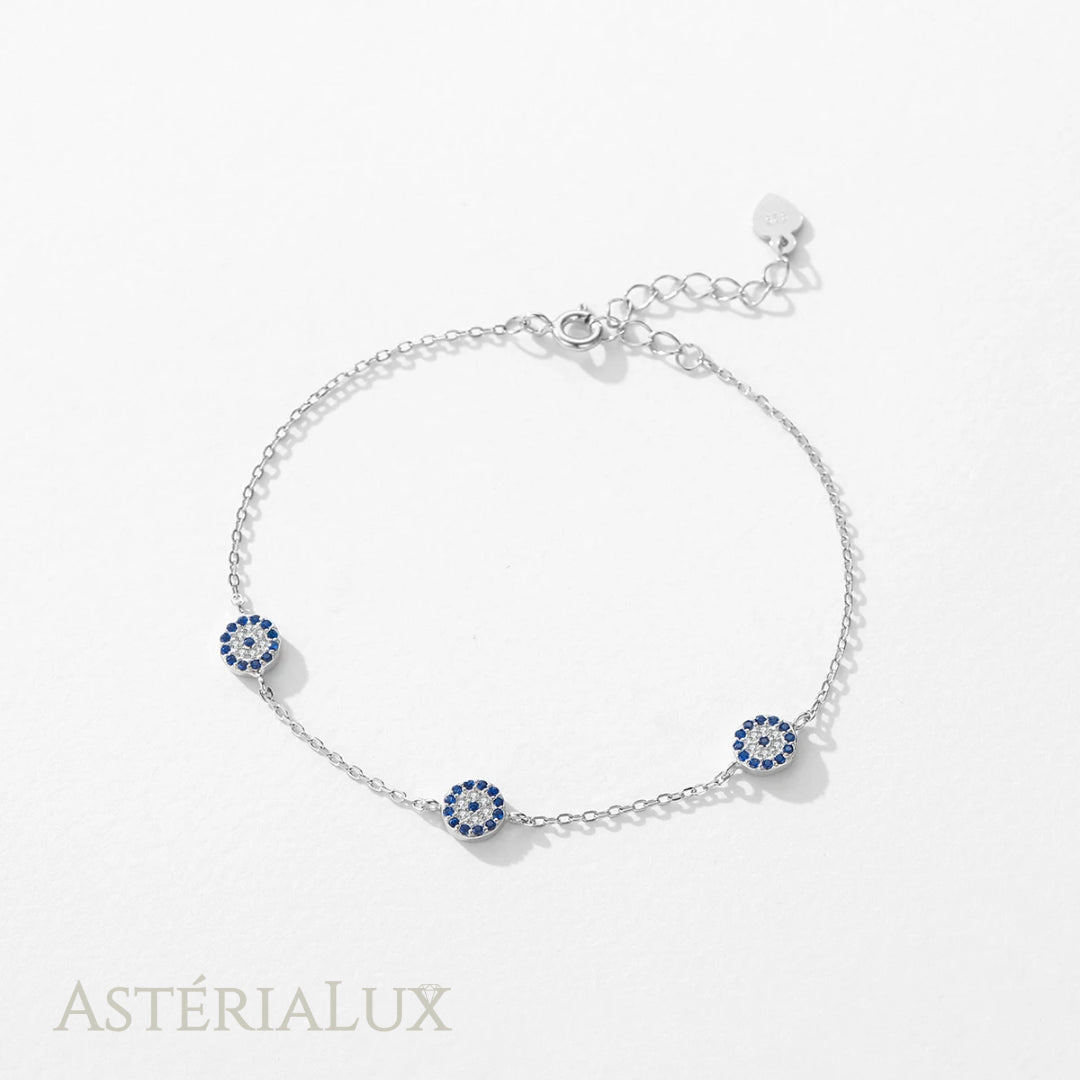 Conjunto de Joias Olho Grego em Prata 925