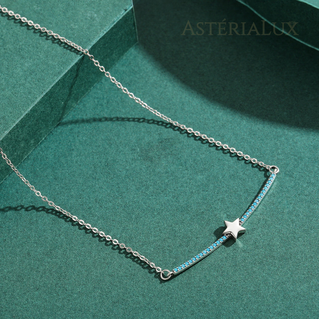 Conjunto de Joias Encanto Boêmio com Turquesa em Prata 925