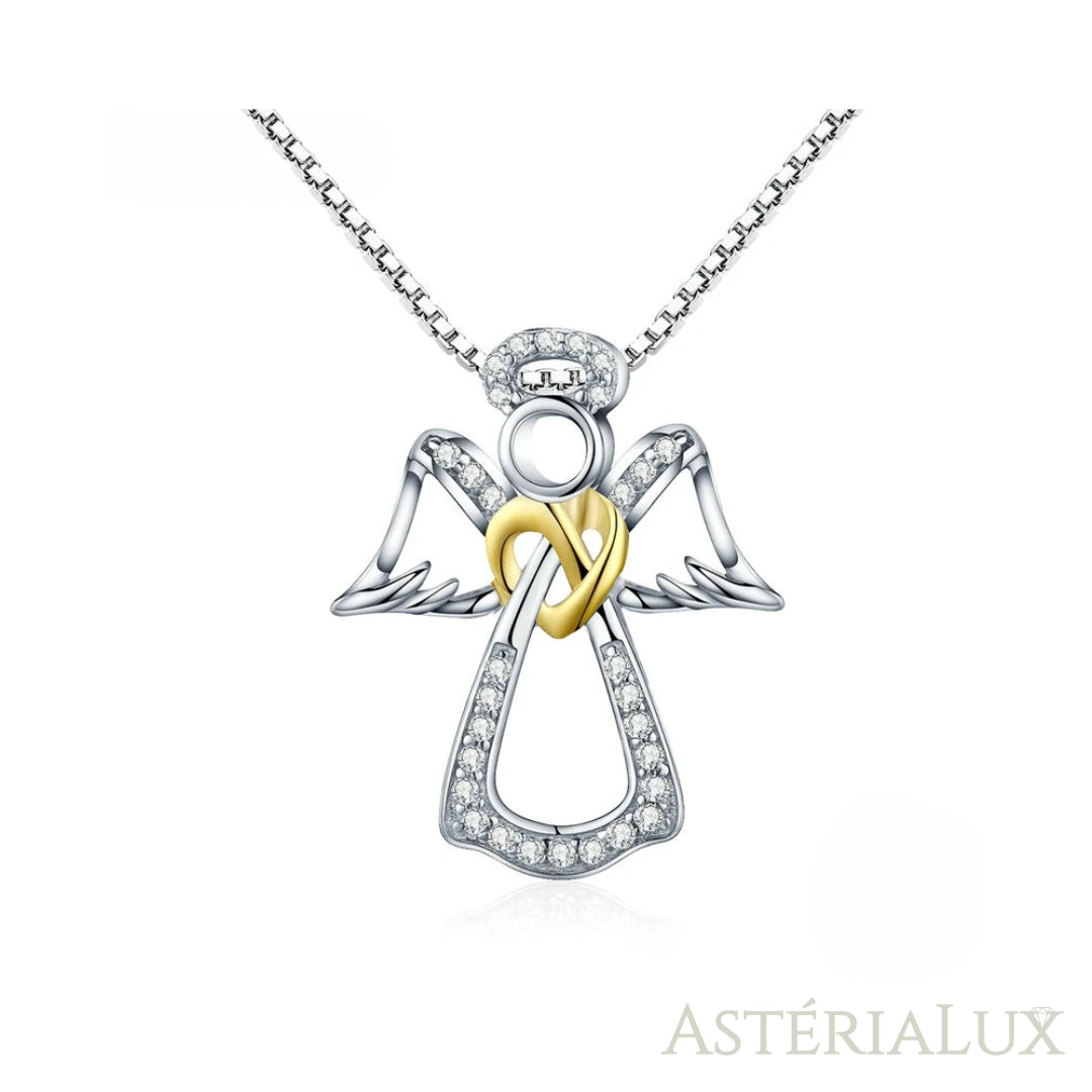 Colar Anjo Guardião em Prata 925