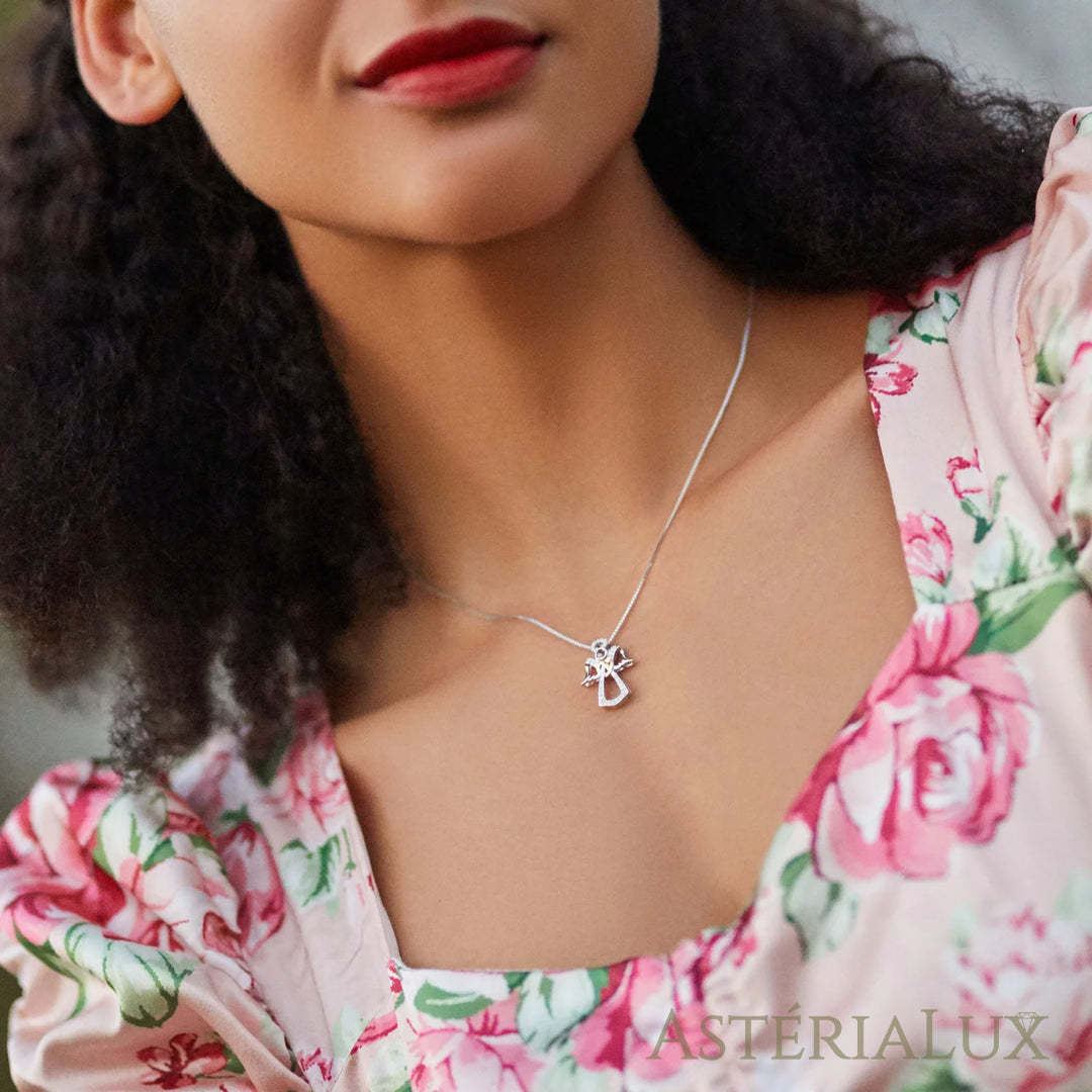 Colar Anjo Guardião em Prata 925