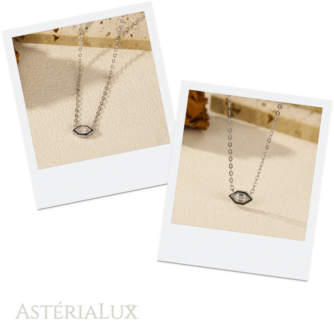 Colar Elegante com Pingente de Zircônia em Prata 925